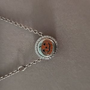 Pandora pumpkin face charm